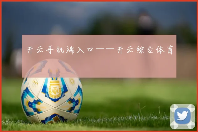 开云手机端入口——开云综合体育