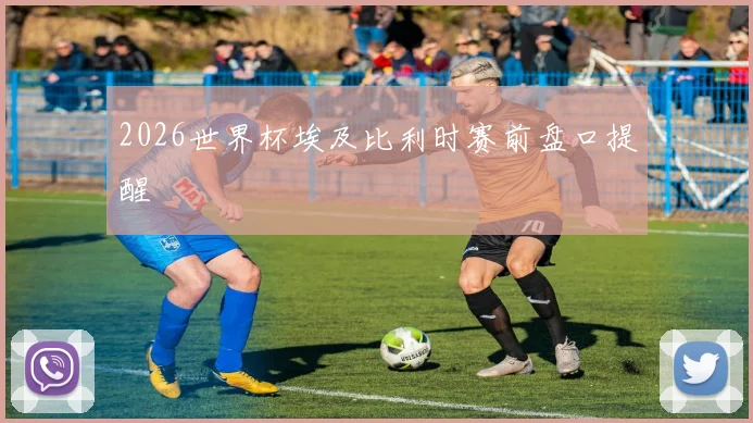 2026世界杯埃及比利时赛前盘口提醒