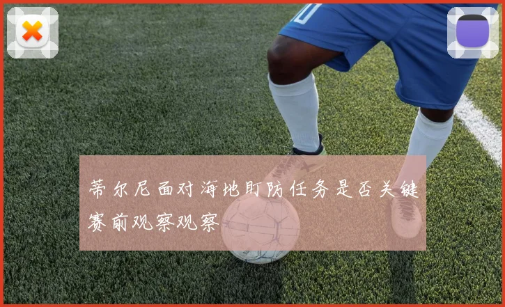 蒂尔尼面对海地盯防任务是否关键赛前观察观察